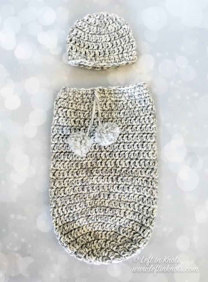 Instantâneo de casulo de crochê - padrão grátis