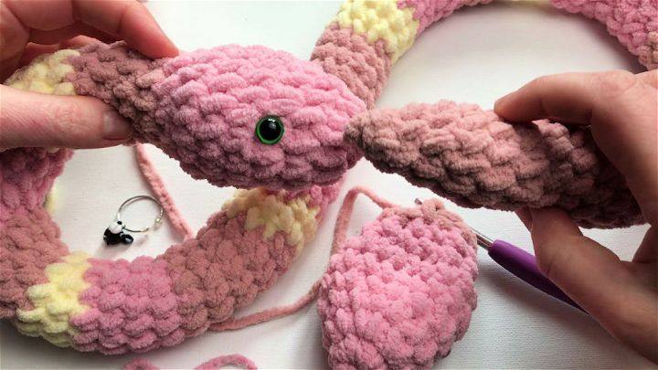Como fazer um padrão de crochê sem cobra