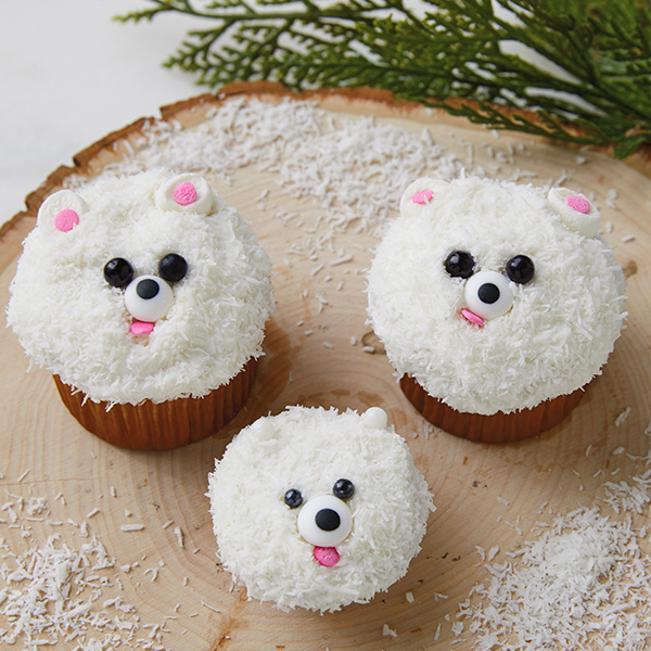 Cupcake de urso polar