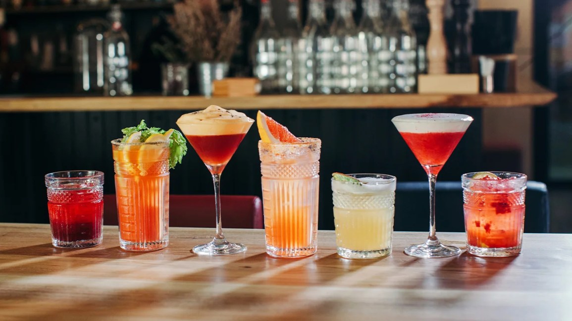 Série Mocktail para beber em bares