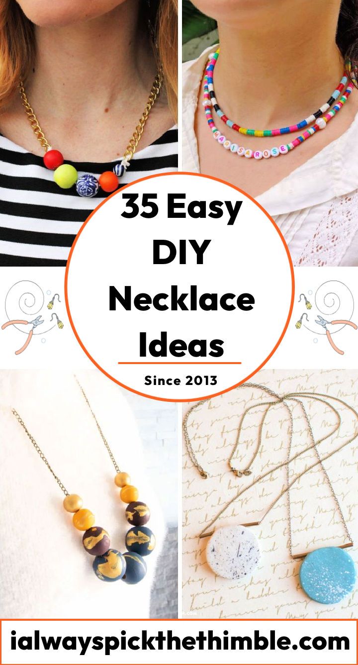 Ideias fáceis de DIY para colares - Como fazer um colar