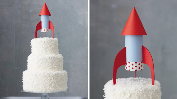Topper de bolo de aniversário DIY: explosão de aniversário